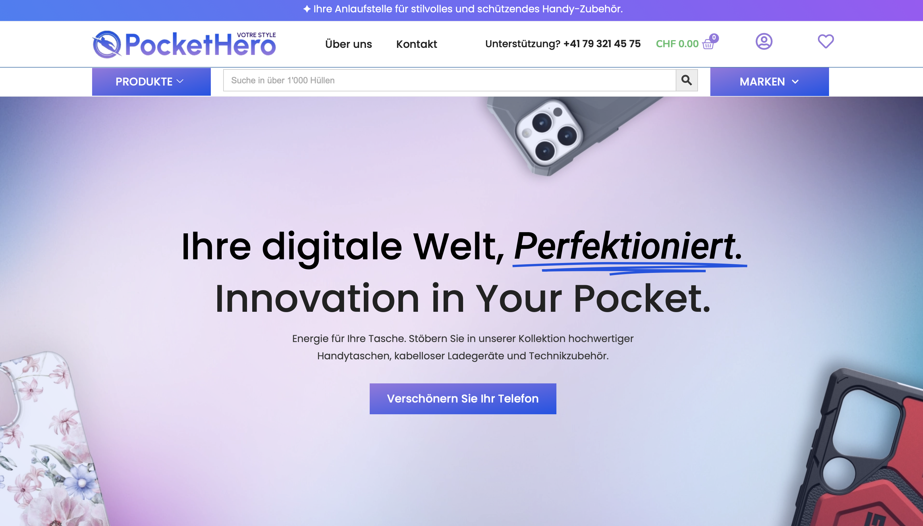 PocketHero – Handy-Zubehör